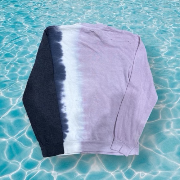 NWOT Nirvana Smiley Face Tie-Dye Sweatshirts. 3 SIZES LEFT, S, XL, 2XL. - Picture 2 of 2